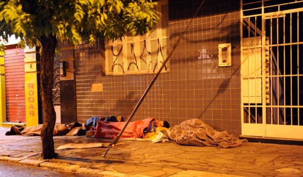 Moradores de rua se espalham pela Capital Luiz Armando Vaz/ Moradores de rua se espalham pela Capital Luiz Armando Vaz/