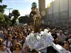 Além das missas rezadas de hora em hora, entre as 7h e as 19h, três procissões levaram os devotos a homenagear o santo casamenteiro e manifestar sua fé.