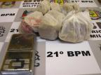 Brigada Militar apreende 500g de crack no Bairro Restinga Divulgação/Brigada Militar Brigada Militar apreende 500g de crack no Bairro Restinga Divulgação/Brigada Militar