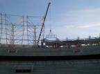 Foto: estrutura metálica do primeiro skybox é instalada no Beira-Rio Grupo Beira-Rio,Gigante para Sempre - SCI/Divulgação Foto: estrutura metálica do primeiro skybox é instalada no Beira-Rio Grupo Beira-Rio,Gigante para Sempre - SCI/Divulgação