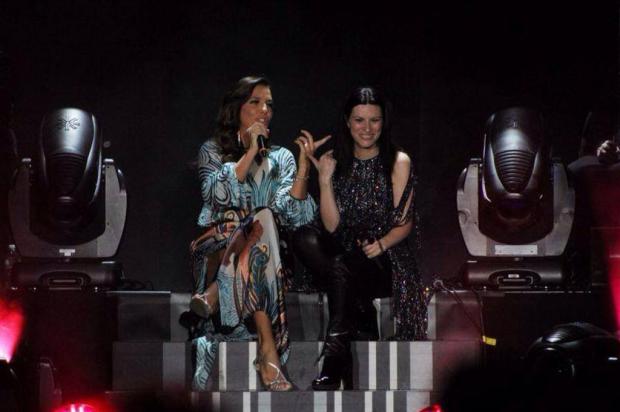 Nos Estados Unidos, Ivete Sangalo participa de DVD de Laura Pausini Manny Zoom/Divulgação Nos Estados Unidos, Ivete Sangalo participa de DVD de Laura Pausini Manny Zoom/Divulgação