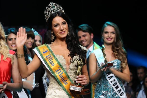 Gaúcha Julia Gama vence o Miss Mundo Brasil 2014, em Florianópolis Marco Favero/Agência RBS Gaúcha Julia Gama vence o Miss Mundo Brasil 2014, em Florianópolis Marco Favero/Agência RBS