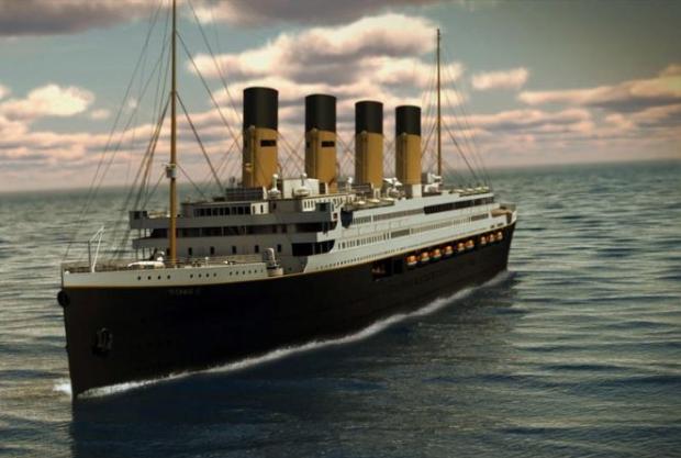 Viagem inaugural do Titanic II já tem 50 mil pessoas na lista de espera Divulgação/