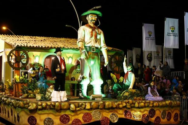 Mais uma vez gaudérios não terão desfile temático em Porto Alegre Ricardo Duarte/Agencia RBS