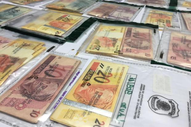 Preso por falsificar dinheiro usava impressora comum para fabricar notas Divulgação/Polícia Federal
