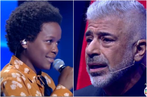 "The Voice Brasil": Lulu Santos se emociona e diz "eu te amo" para participante TV Globo / Reprodução/Reprodução