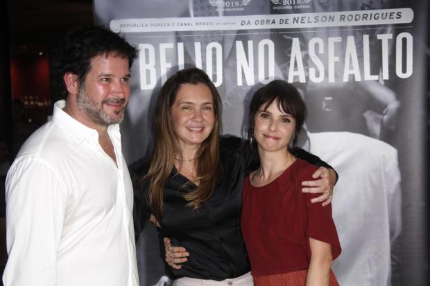 Trio de "Avenida Brasil" se reencontra em lançamento de filme no Rio Wallace Barbosa / AgNews/AgNews