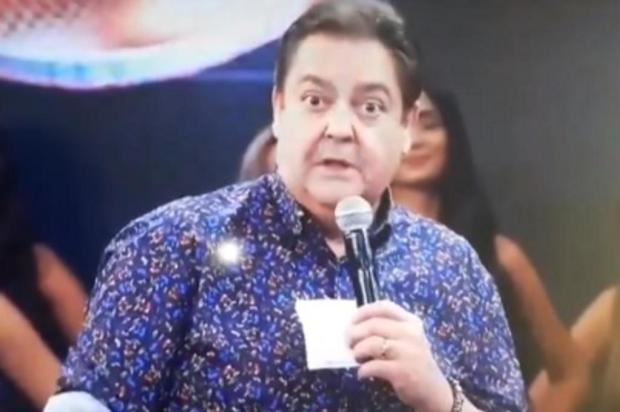 Faustão cita "imbecil" ao comentar polÃtica e internautas relacionam fala a Bolsonaro Reprodução/TV Globo