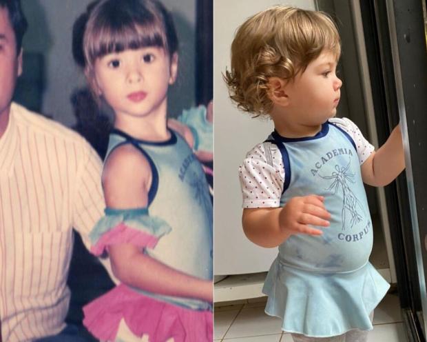 Tatá Werneck mostra filha usando vestido que já foi seu e encanta seguidores Tatá Werneck Instagram / Reprodução/Reprodução
