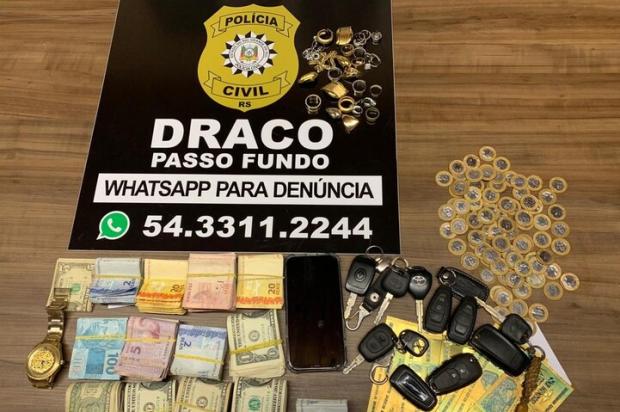Polícia prende seis suspeitos de lavagem de dinheiro após aplicarem golpe do bilhete premiado Polícia Civil / Divulgação/Divulgação