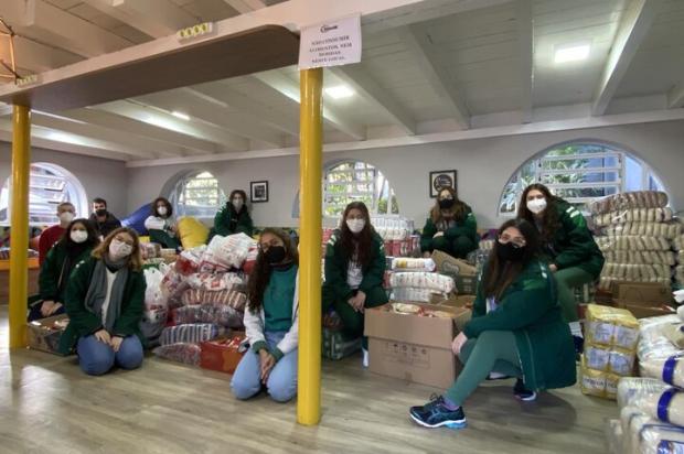 Colégio de São Leopoldo arrecada 12 toneladas de alimentos em campanha solidária Colégio Sinodal / Divulgação/Divulgação