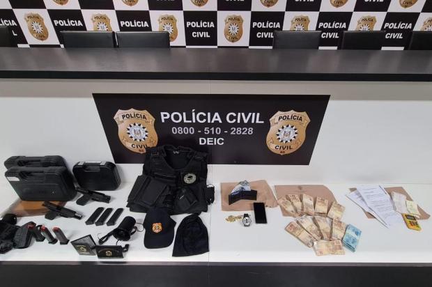 Operação policial prende suspeitos de ameaças, ataques e extorsão a advogados e comerciantes Polícia Civil / Divulgação/Divulgação