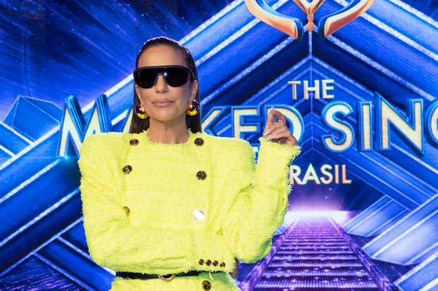 Ivete Sangalo anuncia segunda temporada de "The Masked Singer"  Kelly Fuzaro/TV Globo / Divulgação/Divulgação