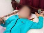 Suspeito de participar de agressões, homem diz que fotografou menino amarrado em cama para obter provas contra a companheira Policia Civil / Divulgação/Divulgação