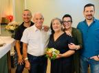 Junto há 50 anos, casal comemora bodas de ouro dentro do hospital Hospital Moinhos de Vento / Divulgação/Divulgação