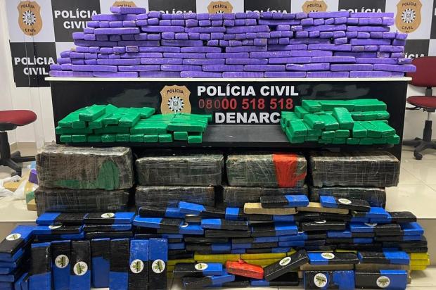 Polícia Civil apreende quase meia tonelada de maconha em Porto Alegre  Polícia Civil / Divulgação/Divulgação