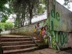 Escola Imperatriz Leopoldina, em Porto Alegre, ganha cara nova com grafites de Mauro Neri     Anselmo Cunha / Agencia RBS/Agencia RBS