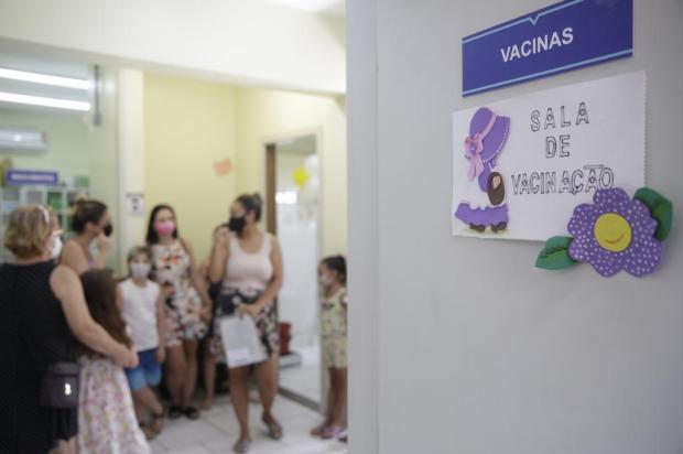 Estado prevê que todos os municípios gaúchos recebam CoronaVac para vacinar crianças de 3 e 4 anos até início da próxima semana Mateus Bruxel / Agencia RBS/Agencia RBS