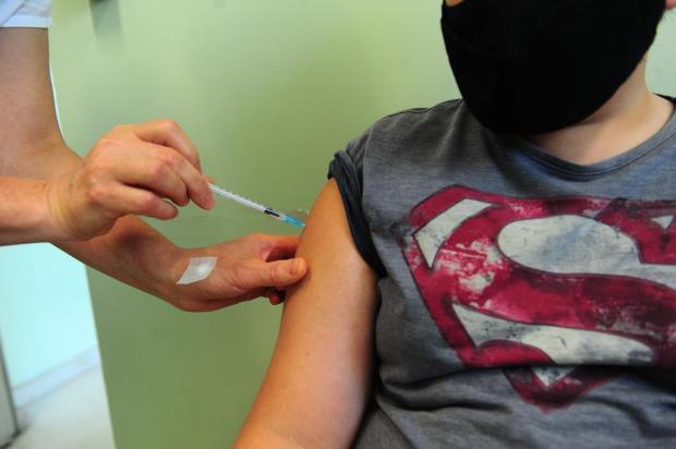 Em 15 dias, mais de 37 mil crianças receberam primeira dose da vacina contra covid-19 na Região Metropolitana  Porthus Junior / Agencia RBS/Agencia RBS