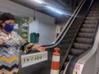 Leitora reclama: há 20 dias escada rolante está parada na Estação Novo Hamburgo Reprodução / Arquivo Pessoal/Arquivo Pessoal