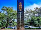 Parcão ganha escultura de cinco metros de altura em homenagem aos 250 anos de Porto Alegre Sergio Louruz / SMAMUS PMPA/SMAMUS PMPA