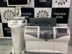 Polícia recupera aparelhos odontológicos avaliados em R$ 600 mil Divulgação / Polícia Civil/Polícia Civil