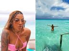 Ludmilla posa nua em mar das Maldivas @ludmilla Instagram / Reprodução/Reprodução