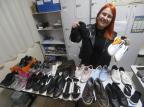 Professora inicia mobilização por meio de rede social e cria banco de calçados em escola de Gravataí Lauro Alves / Agencia RBS/Agencia RBS