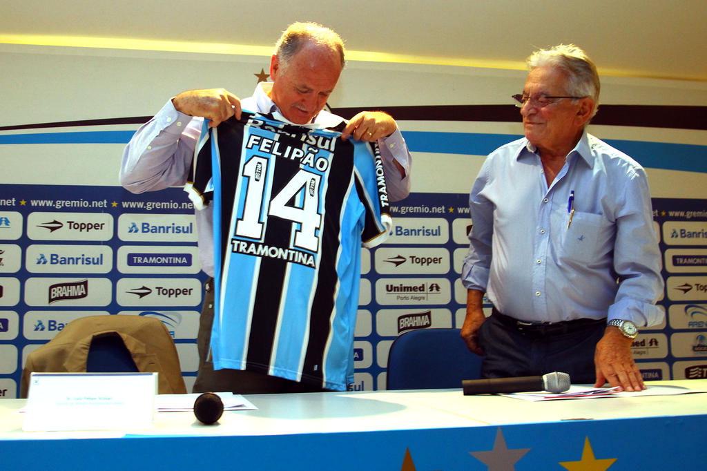 Com conhecimento dos destaques da base, Felipão terá carta branca para avaliar elenco do Grêmio