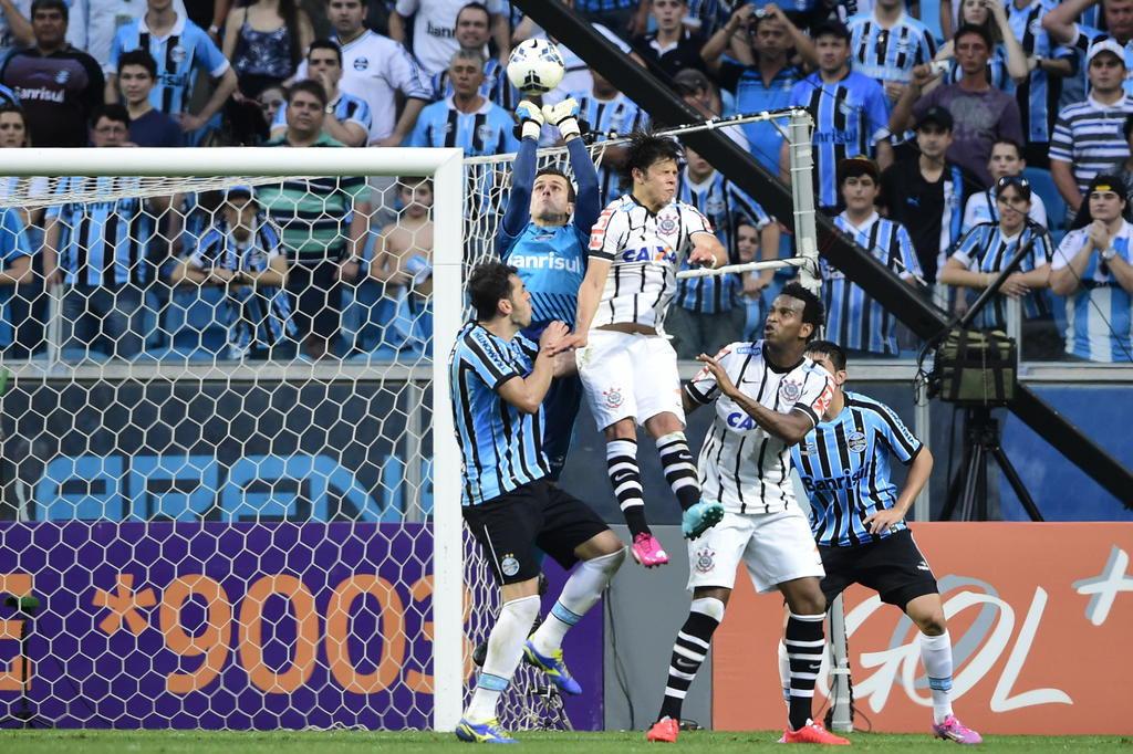 Cotação ZH: Grohe e Barcos são os destaques na vitória do Grêmio sobre o Corinthians