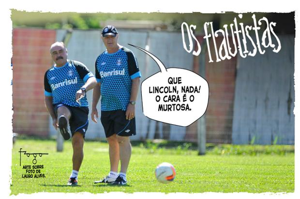 Os Flautistas: a nova opção de Felipão para o Grêmio
