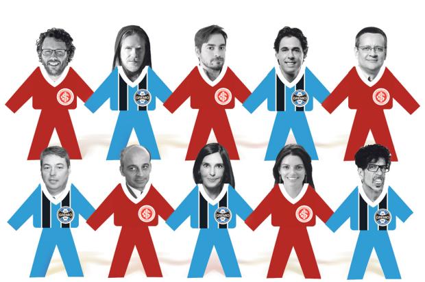 Famosos dizem quem convidariam ao setor misto no Gre-Nal 404