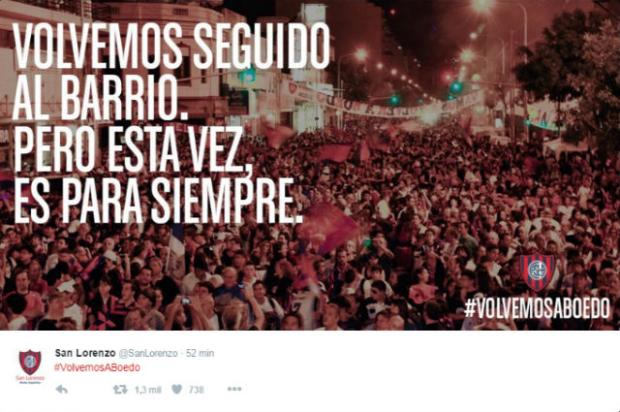 San Lorenzo anuncia compra de terreno e volta para casa
