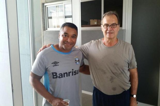 Leonardo Oliveira: a visita de gala ao CT do Grêmio
