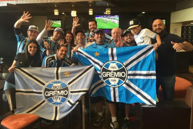 Torcedores viajam da Califórnia para acompanhar o Grêmio em Toluca